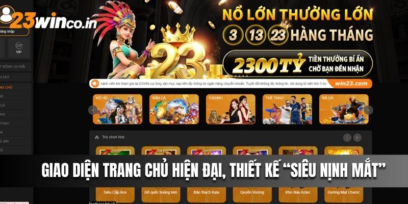 Giao diện hiện đại, thiết kế “siêu nịnh mắt”