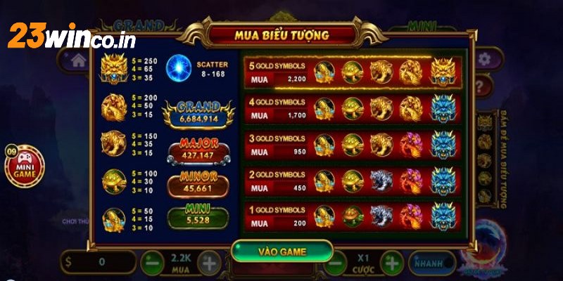 Gợi ý luật chơi quay hũ tứ linh chuẩn xác tại 23WIN cho người mới tham gia